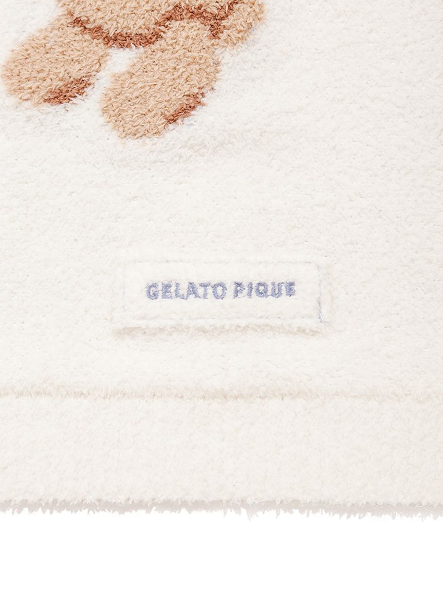 GELATO PIQUE KIDS & BABY「【KIDS】エアリーモコウォッシングアニマルジャガードブランケット」|ブランケット|