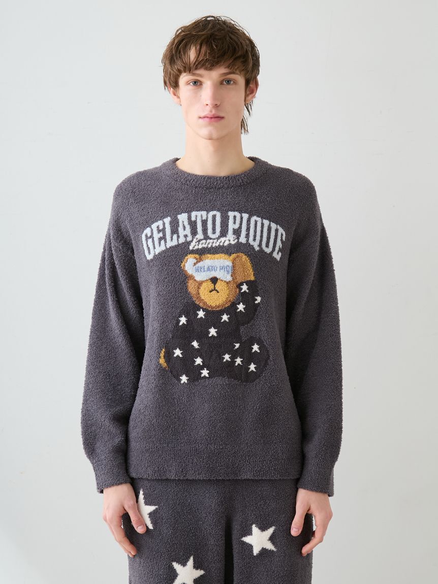 GELATO PIQUE HOMME「【HOMME】べビモコグッドモーニングベアプルオーバー」|プルオーバー|