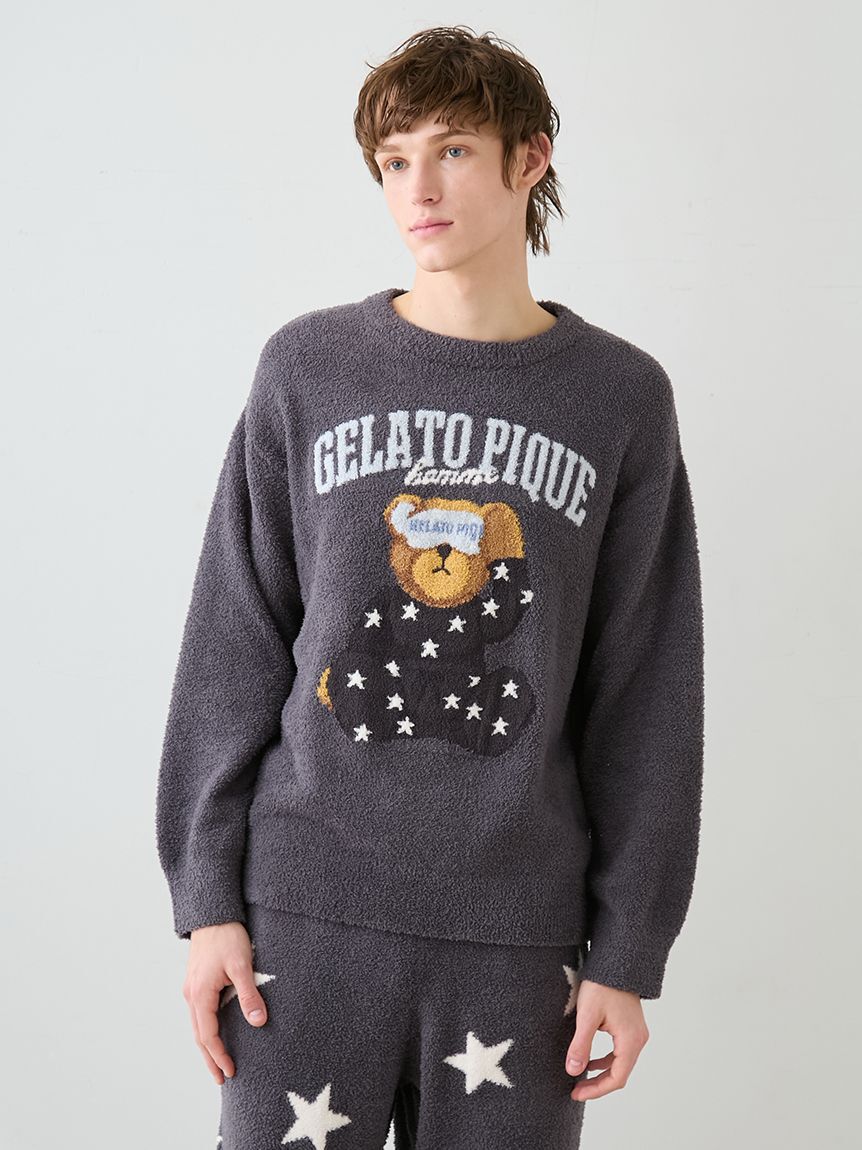 GELATO PIQUE HOMME「【HOMME】べビモコグッドモーニングベアプルオーバー」|プルオーバー|