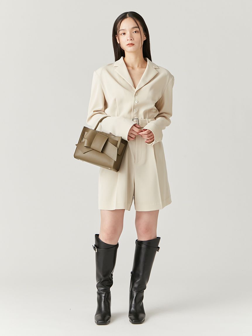 FRAY I.D「【ルエル】リボンミドルバッグ【WEB限定カラーあり】」|ハンドバッグ|