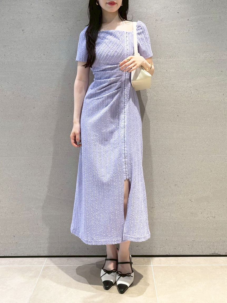 LILY BROWN「デコルテカットワンピース」|ワンピース|