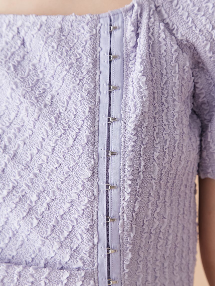 LILY BROWN「デコルテカットワンピース」|ワンピース|