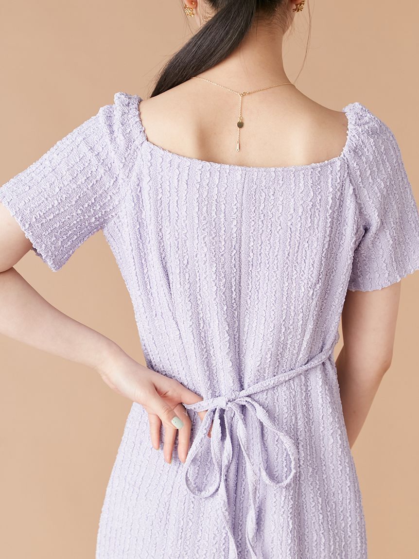 LILY BROWN「デコルテカットワンピース」|ワンピース|