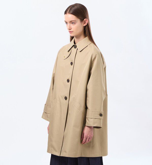 MACKINTOSH PHILOSOPHY「【WELBURY(ウェルベリー)】ダブルクロス製」|ステンカラーコート|