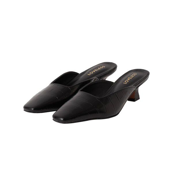  「サマーパンプス」|サンダル|ブラック