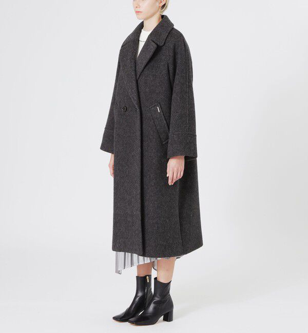  「ウールボンディングオーバーコート」|チェスターコート|