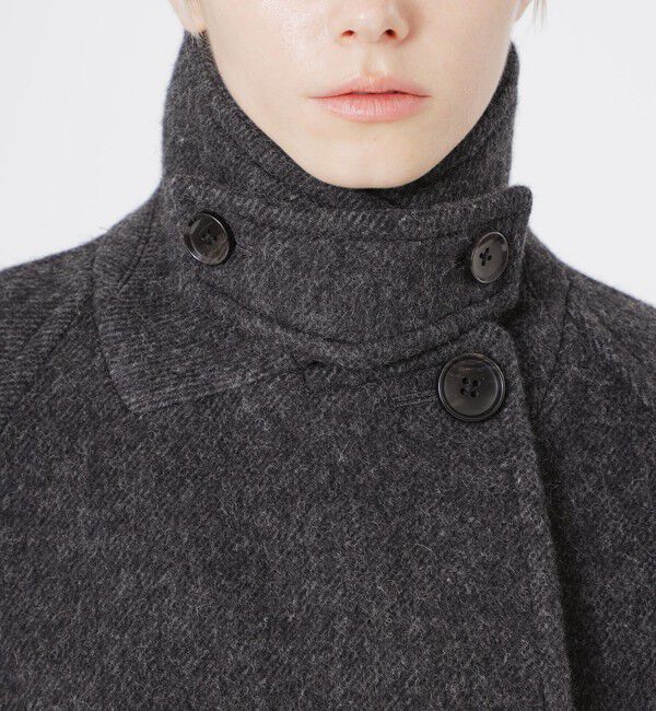  「ウールボンディングオーバーコート」|チェスターコート|