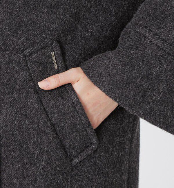  「ウールボンディングオーバーコート」|チェスターコート|
