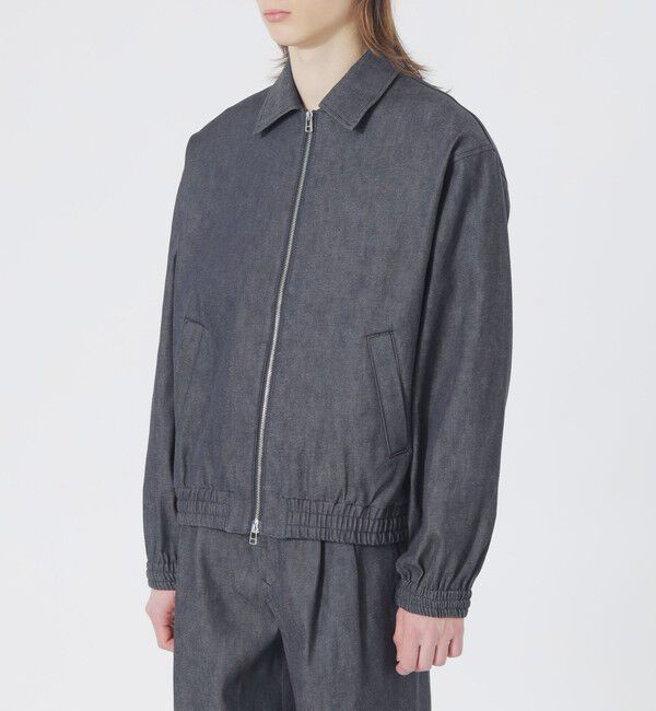  「リジットデニムブルゾン」|ブルゾン・スタジャン|