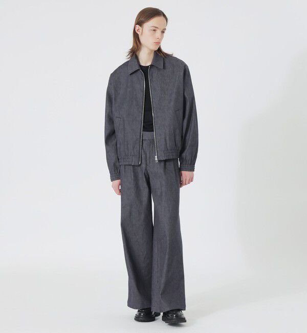  「リジットデニムブルゾン」|ブルゾン・スタジャン|