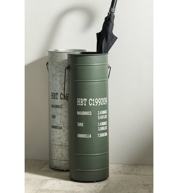 TOKYO DESIGN CHANNEL「ペール缶・アンブレラスタンド」|その他|グリーン