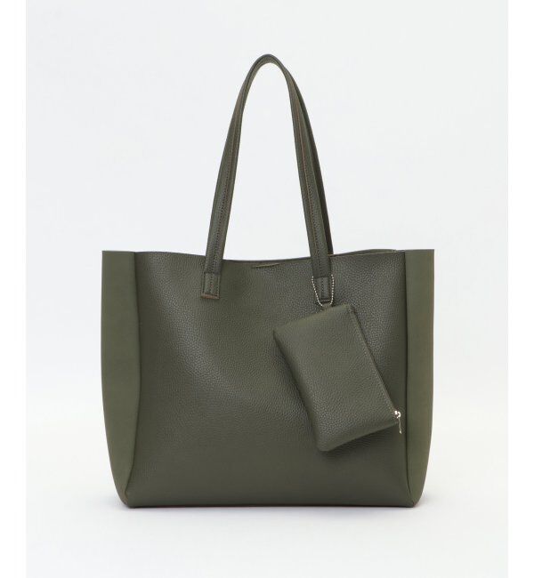 ikka「シュリンクワイドトート」|トートバッグ|