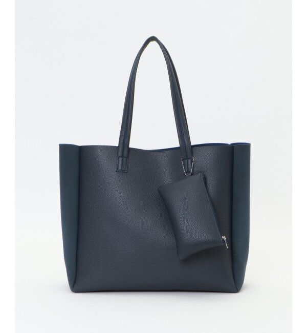 ikka「シュリンクワイドトート」|トートバッグ|