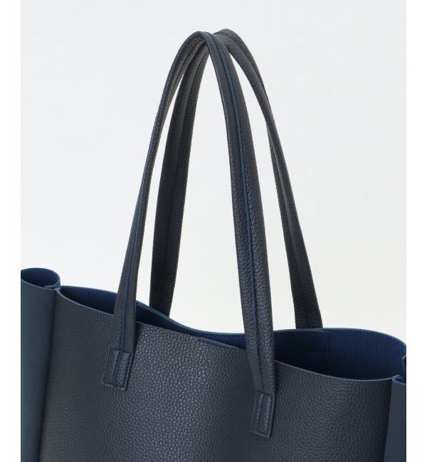 ikka「シュリンクワイドトート」|トートバッグ|