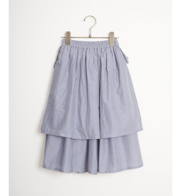 ikka kids「India コットンギャザースカート（120~160cm）」|スカート|