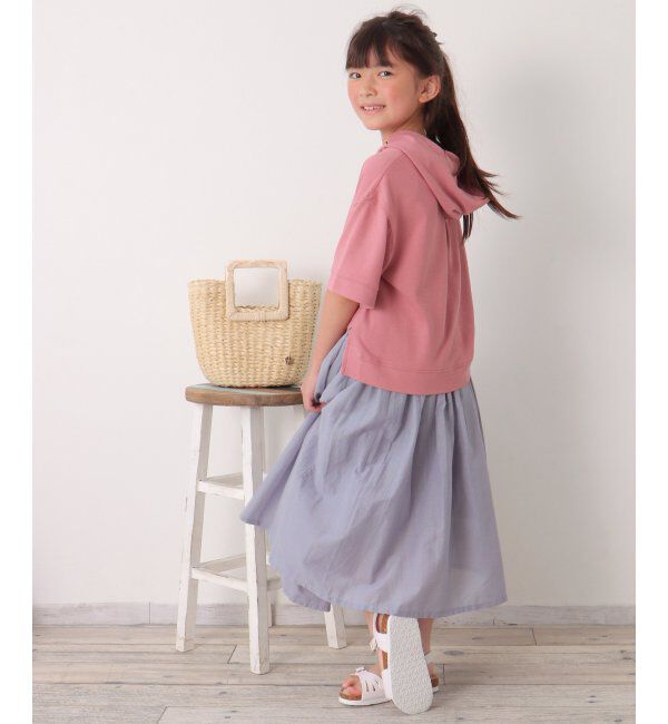 ikka kids「India コットンギャザースカート（120~160cm）」|スカート|