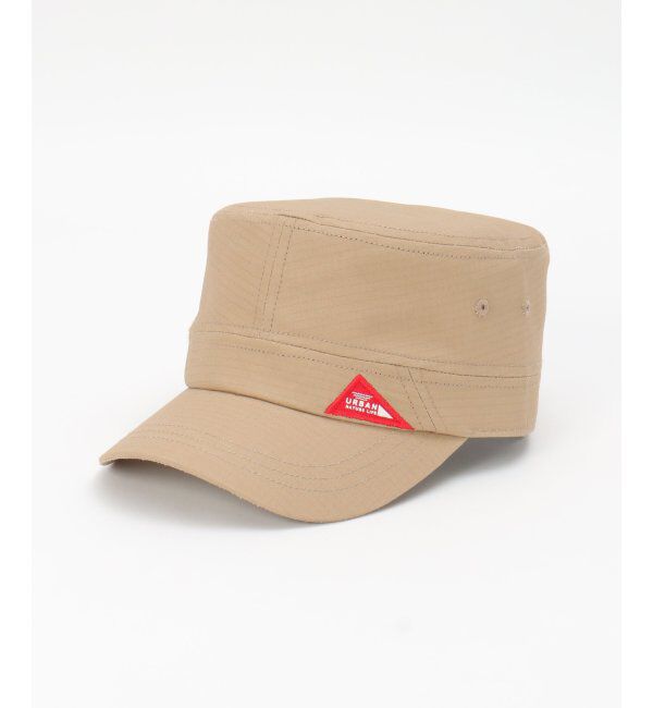 ikka「URBAN NATURE LIFE コットンリップワークキャップ」|その他|ベージュ