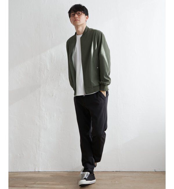 ikka「【撥水】Teflonストレッチブルゾン」|ブルゾン・スタジャン|
