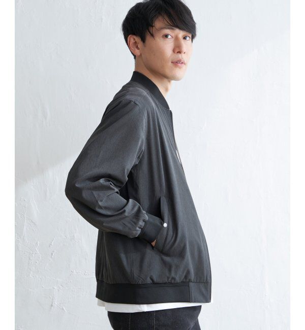 ikka「【撥水】Teflonストレッチブルゾン」|ブルゾン・スタジャン|