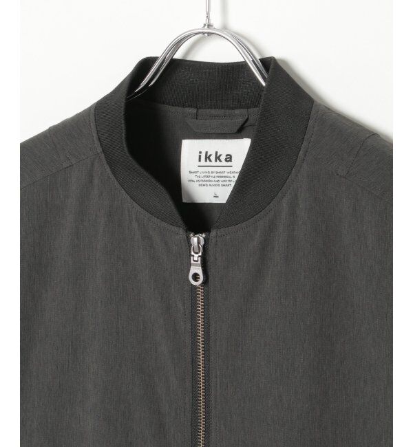 ikka「【撥水】Teflonストレッチブルゾン」|ブルゾン・スタジャン|