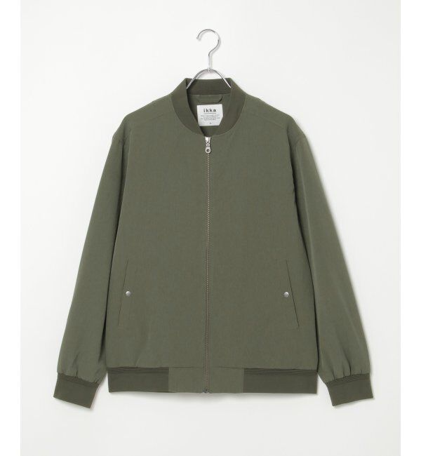 ikka「【撥水】Teflonストレッチブルゾン」|ブルゾン・スタジャン|