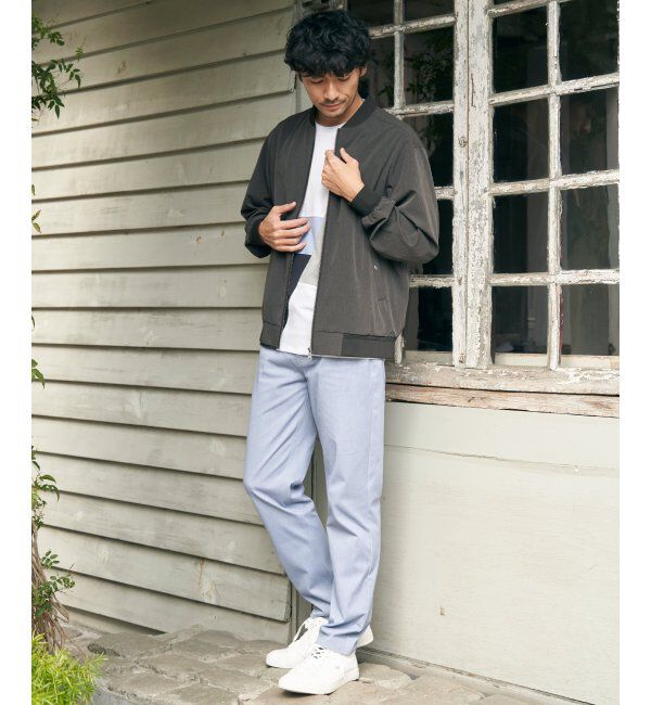 ikka「【撥水】Teflonストレッチブルゾン」|ブルゾン・スタジャン|