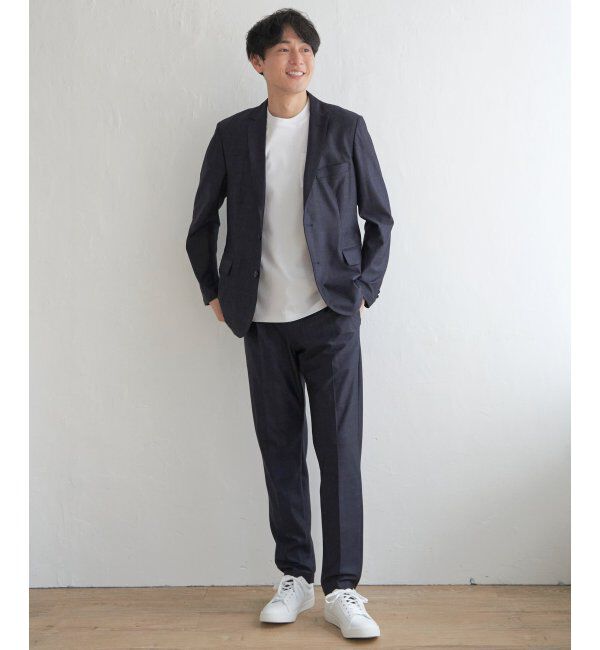 IKKA LOUNGE「【セットアップ対応】メッシュチェックイージーパンツ」|その他|