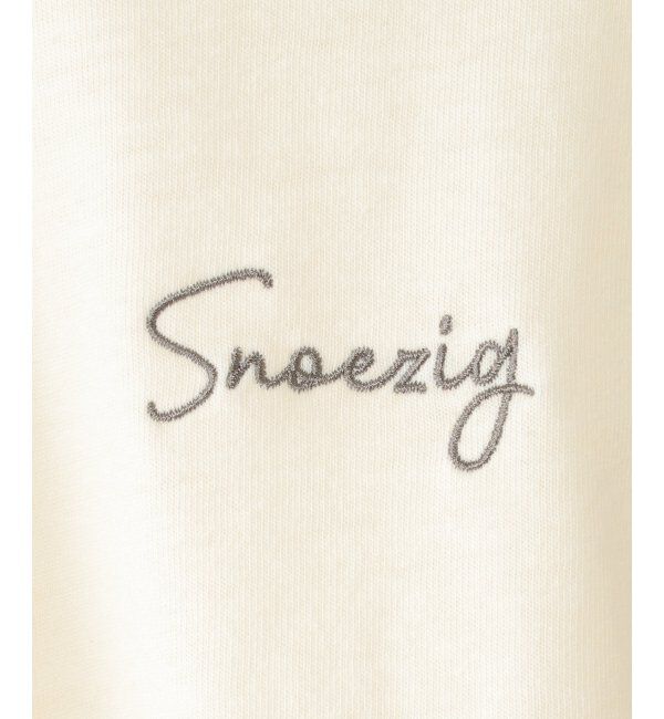 ikka kids「フラワーチュール袖ロゴTシャツ（120~160cm）」|Tシャツ・カットソー|