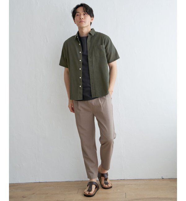ikka「パナマレギュラーカラーシャツ」|シャツ・ブラウス|