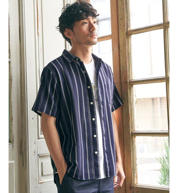 ikka「パナマレギュラーカラーシャツ」|シャツ・ブラウス|