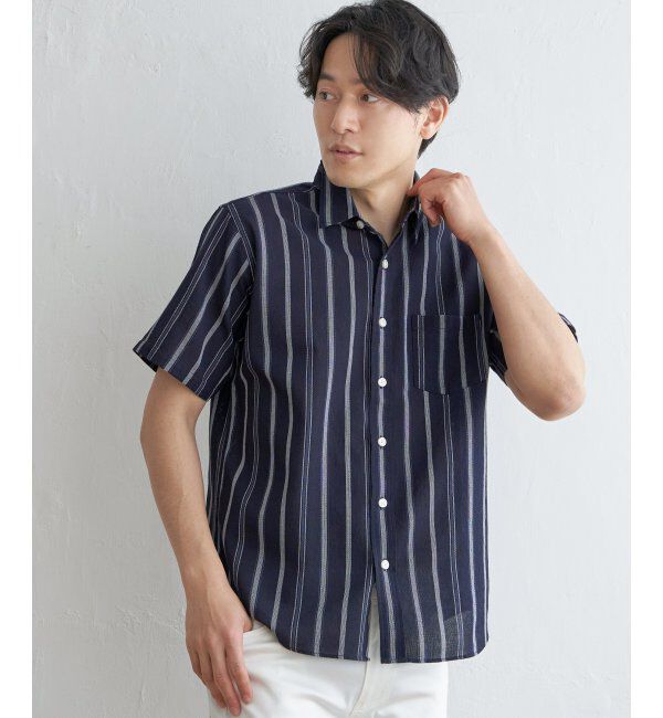 ikka「パナマレギュラーカラーシャツ」|シャツ・ブラウス|