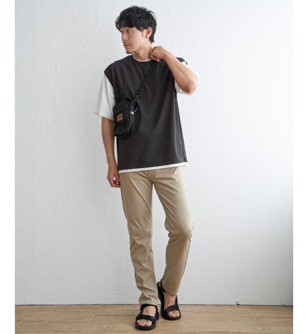 ikka「速乾COOLフェイクベストＴシャツ」|Tシャツ・カットソー|