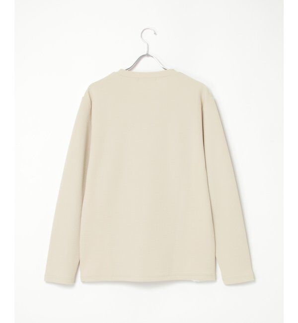 ikka「フクレジャカード切り替えロンTシャツ」|Tシャツ・カットソー|