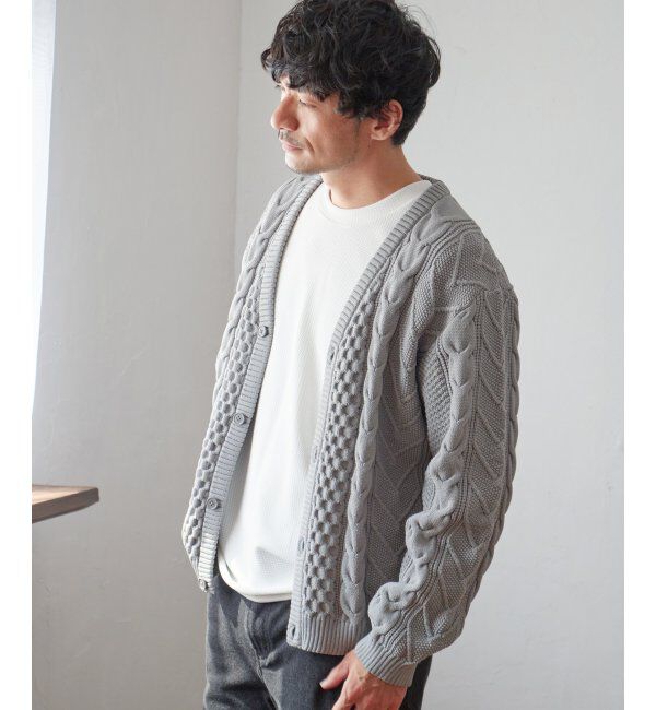 ikka「フクレジャカード切り替えロンTシャツ」|Tシャツ・カットソー|