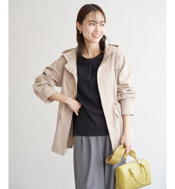 ikka「撥水花粉リリースフィールドコート」|その他|