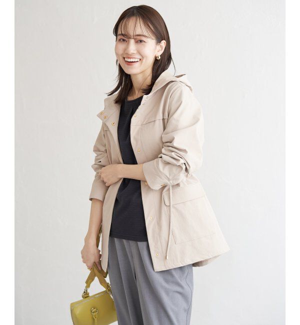 ikka「撥水花粉リリースフィールドコート」|その他|