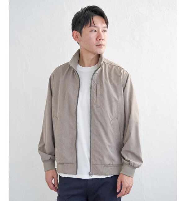 ikka「Teflon(R) 襟2wayブルゾン」|ブルゾン・スタジャン|