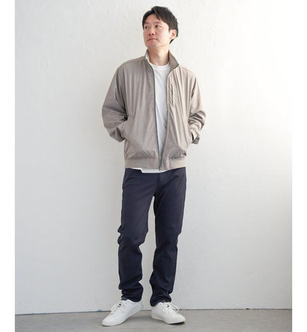 ikka「Teflon(R) 襟2wayブルゾン」|ブルゾン・スタジャン|