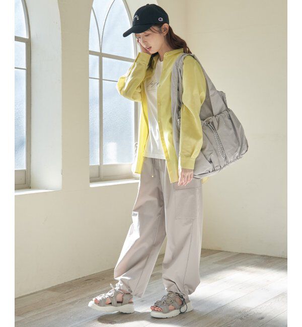 ikka「フレンチリネンMIX裾刺繍シャツ」|シャツ・ブラウス|