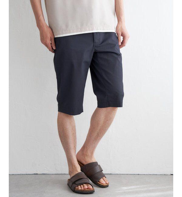 ikka「６．５ドビーイージーハーフＰＴ」|その他|ネイビーブルー