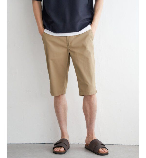 ikka「６．５ドビーイージーハーフＰＴ」|その他|ベージュ