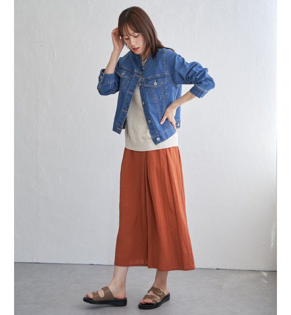 ikka「冷感スラブタックスカーチョ」|その他|