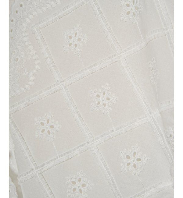 Lbc with Life「フリンジスカラップレースカーデＢＬ」|シャツ・ブラウス|