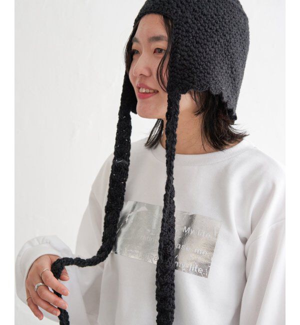 VENCE share style「ワイドリボンクロシェバブーシュカ」|その他|