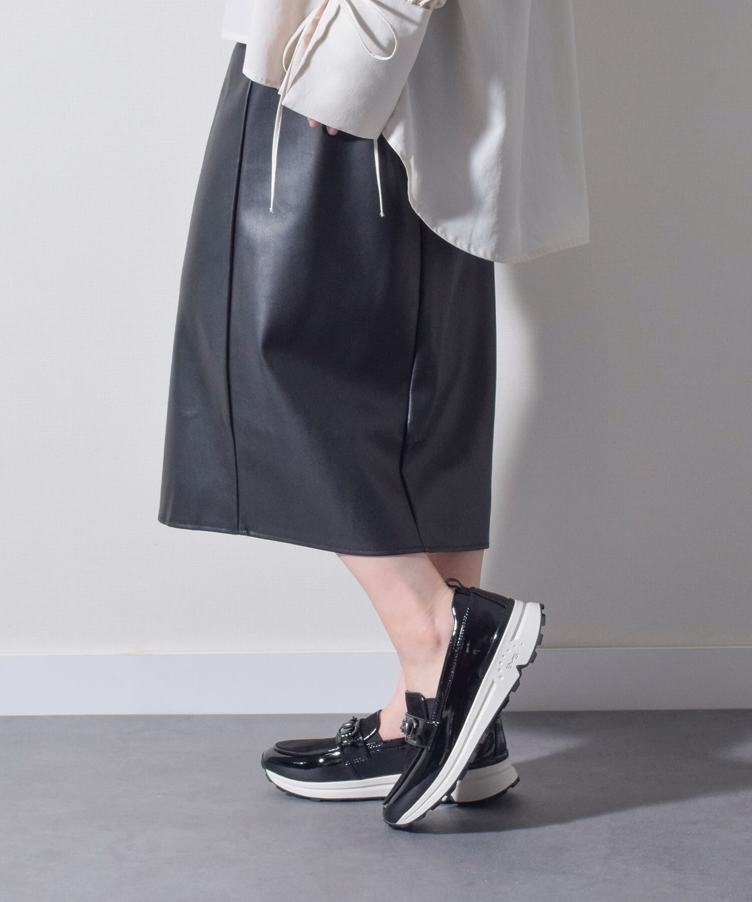 IMPORT SELECT「【bussola】撥水カジュアルビットローファー(955400)」|レインシューズ|