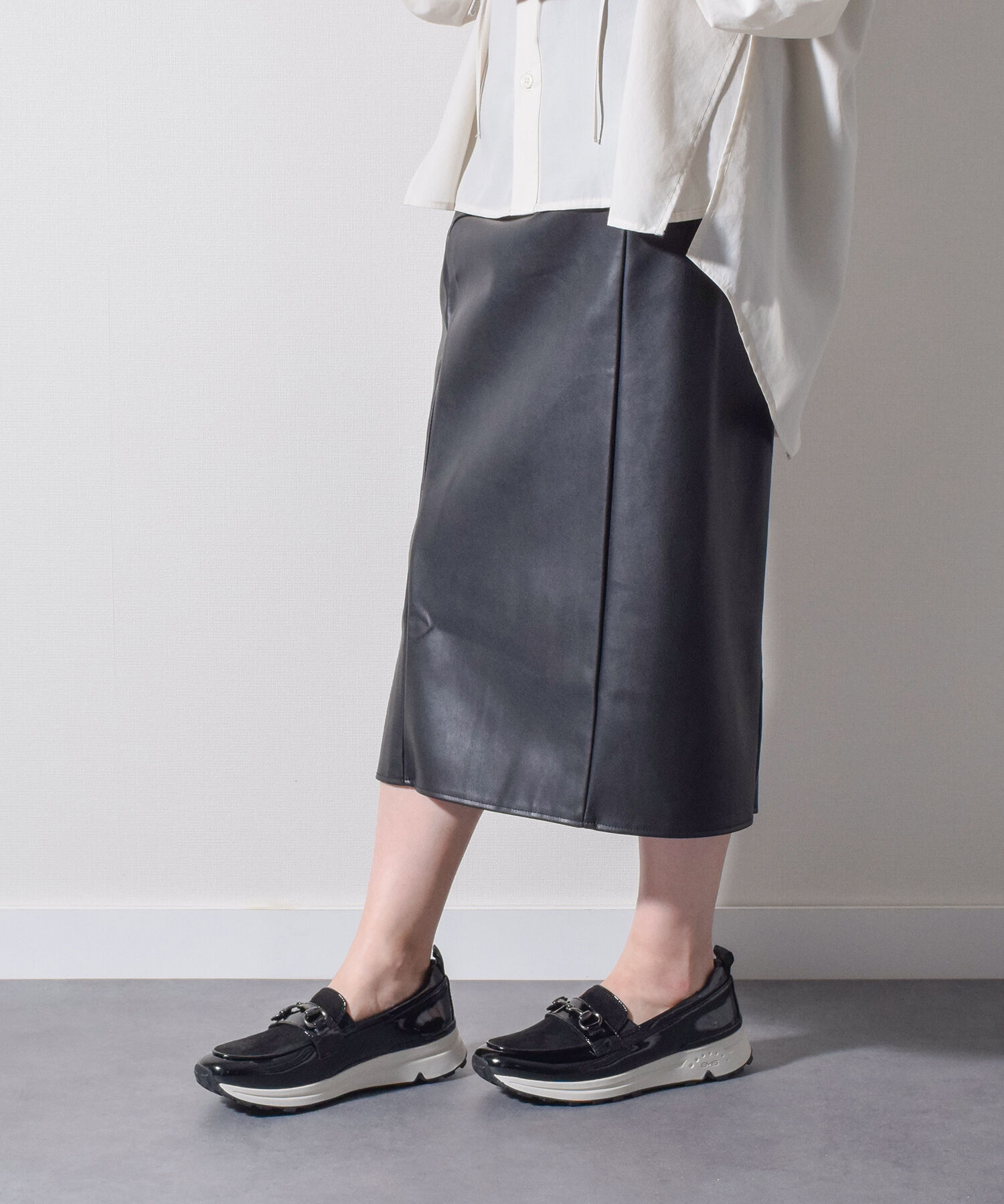 IMPORT SELECT「【bussola】撥水カジュアルビットローファー(955400)」|レインシューズ|