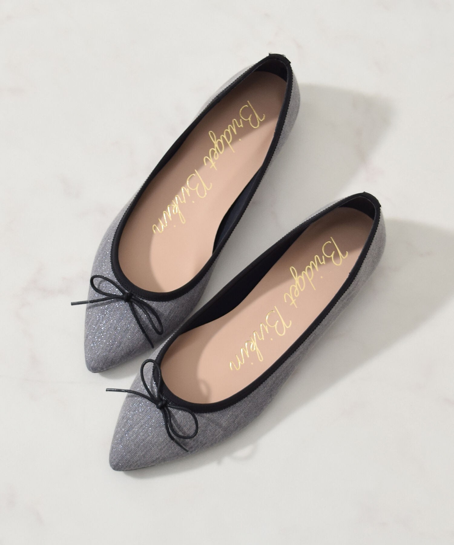 Bridget Birkin「【Bridget Birkin】ポインテッドリボンバレエシューズ(551527)」|パンプス|BLZ