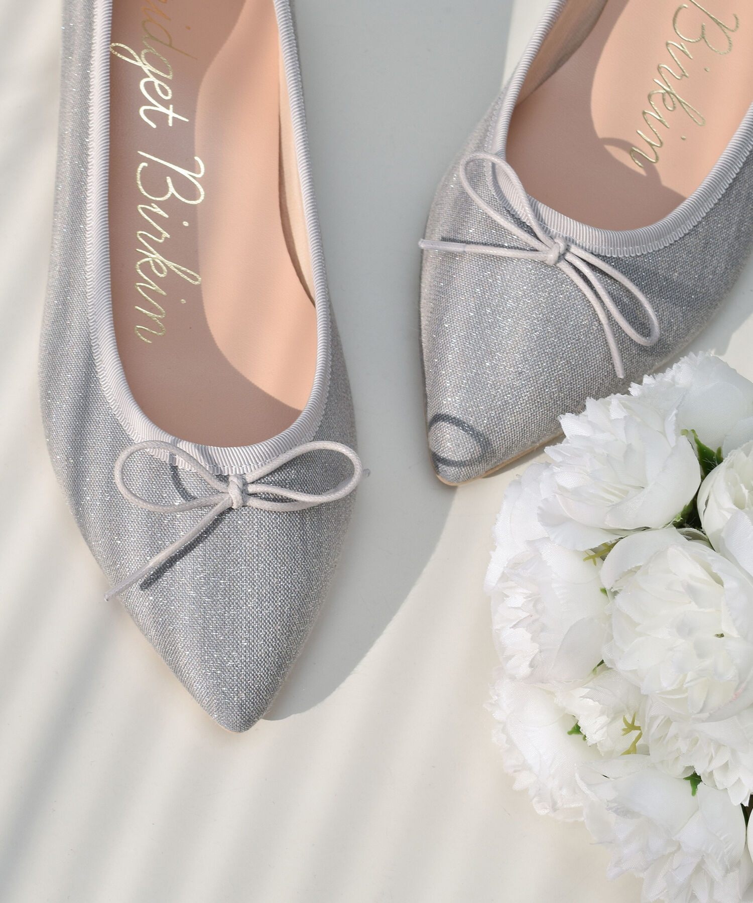 Bridget Birkin「【Bridget Birkin】ポインテッドリボンバレエシューズ(551527)」|パンプス|