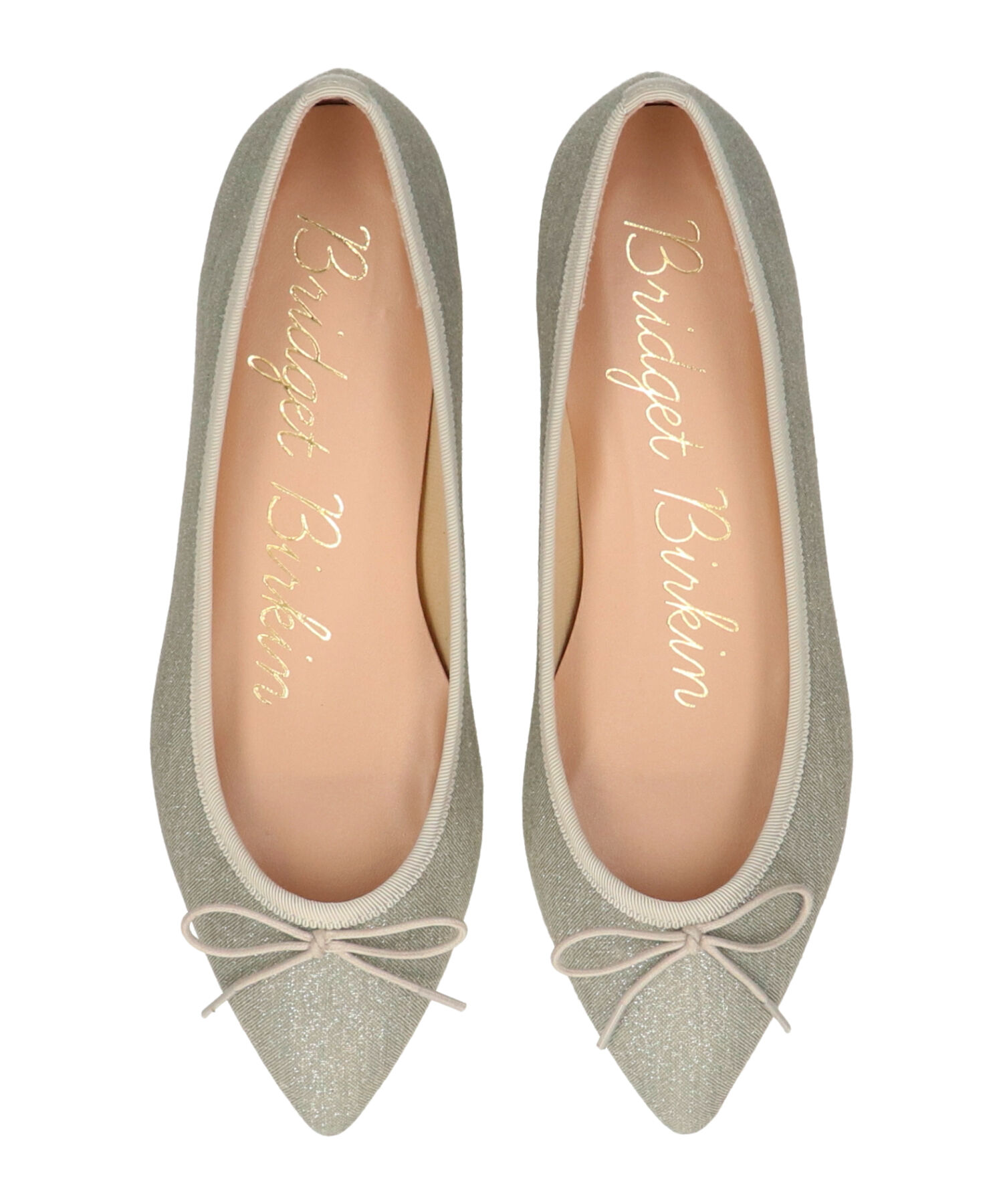 Bridget Birkin「【Bridget Birkin】ポインテッドリボンバレエシューズ(551527)」|パンプス|