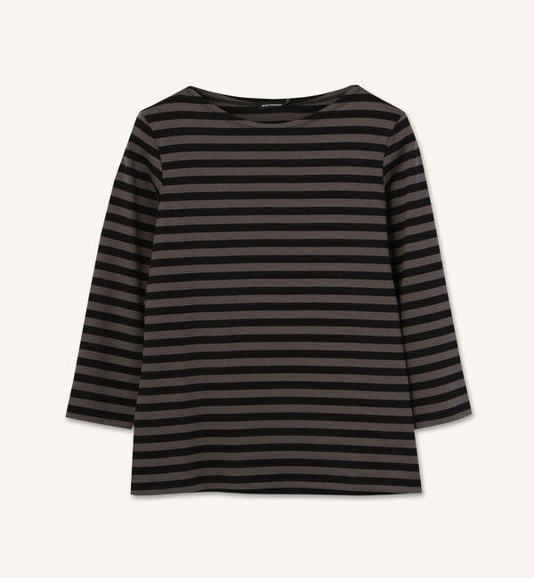 Marimekko「Ilma 2017 カットソー」|Tシャツ・カットソー|グレー&times;ブラック